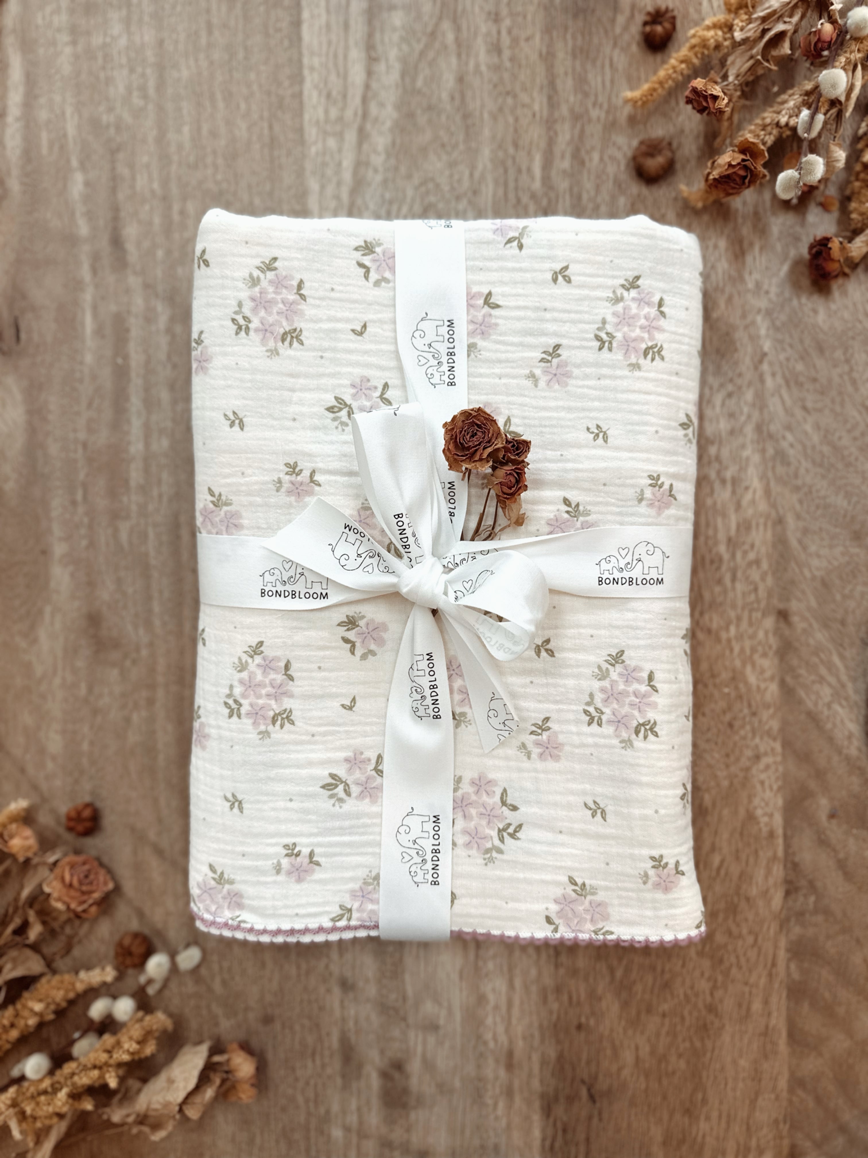 Burford Lavender Blooms Blanket